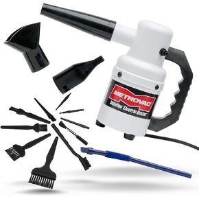 MetroVac DataVac Computer Cleaner Bundle with ESD Cleaning Kit - Set of 10 Brushes