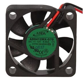 12 VDC 5.7 CFM Hypro DC Fan, 40 x 40 x 10 Mm, Desktop Compatible