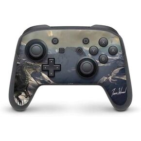 Skinit Decal Gaming Skin Compatible with Nintendo Switch Pro Controller - Officially Licensed Tate and Co. Rogue Dragon Design