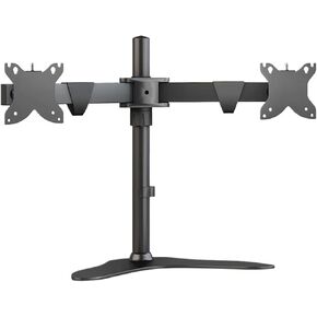 Left and Right Dual-Screen Monitor Stand Computer Base Desktop Stand Lift Adjustable Pitch Universal 17-32 inches