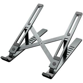 Adjustable Aluminum Laptop Stand - Black