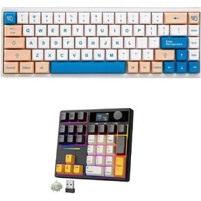 BOYI WK68 Tri-Mode 65% Keyboard+Numpad Comb