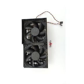 Dell Precision T3500 Dual Fan Assembly - 2x 35W 2V 3500RPM Compital Computer Compans Moves لسطح المكتب