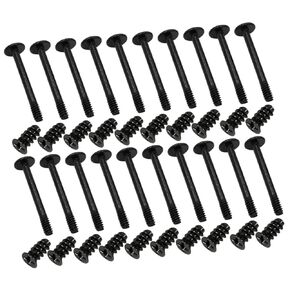 Vaguelly 1set Computer Case Fan Screw and Short Self-Tapping Screws for Cooling Fan Installation Easy to Use for Builders and Technicians