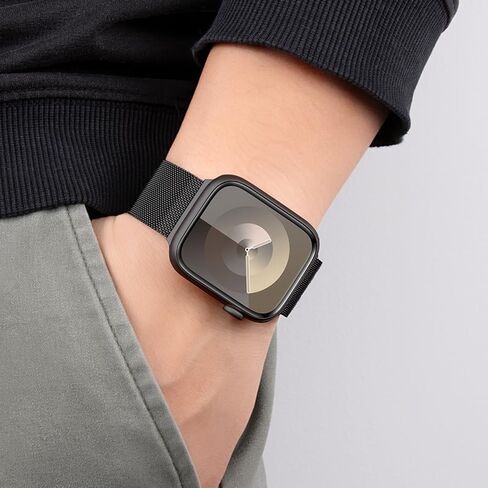 Compatible with Apple Watch Band 38mm 40mm 41mm 42mm 44mm 45mm 49mm, Stainless Steel Mesh Loop Strap Magnetic Clasp Replacement Bands for iwatch Series Ultra 2 SE 9 8 7 6 5 4 3 2 1, Women Men in Saudi Arabia