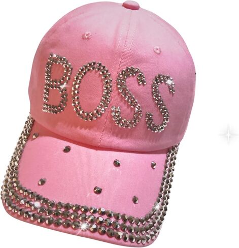 Popfizzy Bling Star Hat for Girls Rhinestone Hat, Bedazzled Baseball Caps, Distressed Hat, Fancy Bejeweled Hats, Sparkle Studded Denim Ball Caps (3 Stars (Denim)) in Saudi Arabia