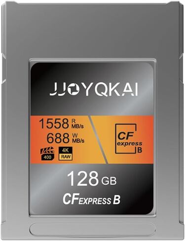 256GB CFexpress Type B Memory Card, Up to 1588/788MB/s, 8K Video Recording Compatible with Nikon Z6/Z7, Canon, DJI in Kuwait