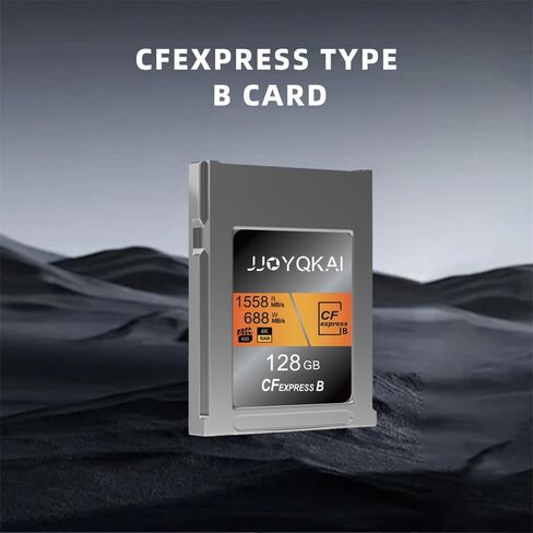 256GB CFexpress Type B Memory Card, Up to 1588/788MB/s, 8K Video Recording Compatible with Nikon Z6/Z7, Canon, DJI in Kuwait
