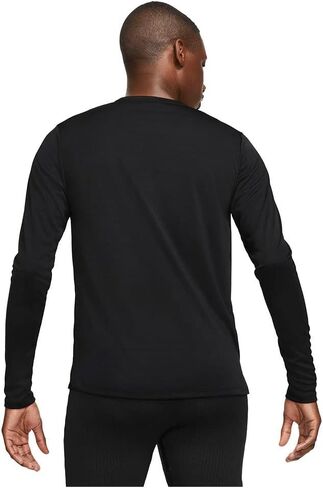 Nike Dri-FIT Miler Men's Long-Sleeve Running Top (as1, Alpha, l, Regular, Regular, White) in Saudi Arabia