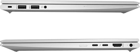 HP EliteBook 840 G8 14" Laptop, Intel i7 1185G7 3.0GHz, 16GB DDR4 RAM, 256GB NVMe M.2 SSD, 1080p Full HD, Thunderbolt 4, Webcam, Windows 11 Pro (Renewed) in Saudi Arabia