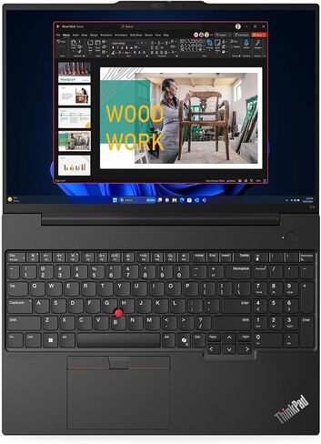 Lenovo Thinkpad E16 Gen 2 Business Laptop 16.0" IPS WUXGA Display (AMD Ryzen 5 7535U, 16GB DDR5, 256GB PCIe SSD, Backlit KYB, Fingerprint, WiFi 6E, BT 5.3, Win 10 Pro) w/DKZ Hub in Kuwait