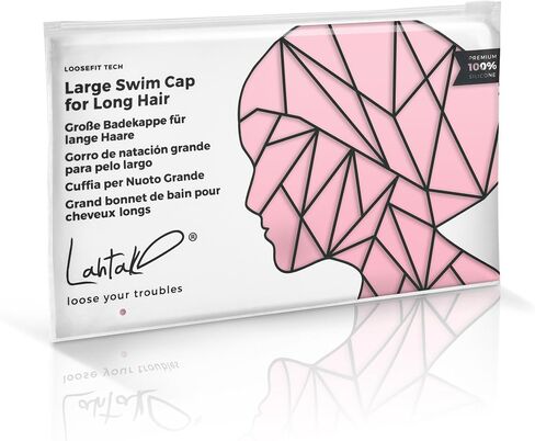 Swim Cap for Very Long Hair - Swim Cap Braids Dreadlocks - Bathing Swim Caps for Women Swimming - Swimming Cap for Women - XX Large Swim Cap Men Afro - Waterproof Silicone Keep Hair Dry in Saudi Arabia