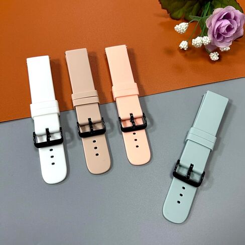 RuenTech Compatible with Fitpolo AR-01 & Aeac AR-01 Smart Watch Bands, Replacement Silicone Straps Waterproof Wristbands for AR-01 GTX18 Smart Watch Bands in Saudi Arabia