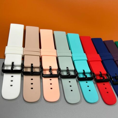 RuenTech Compatible with Fitpolo AR-01 & Aeac AR-01 Smart Watch Bands, Replacement Silicone Straps Waterproof Wristbands for AR-01 GTX18 Smart Watch Bands in Saudi Arabia