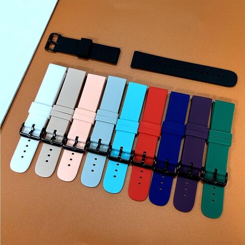 RuenTech Compatible with Fitpolo AR-01 & Aeac AR-01 Smart Watch Bands, Replacement Silicone Straps Waterproof Wristbands for AR-01 GTX18 Smart Watch Bands in Saudi Arabia