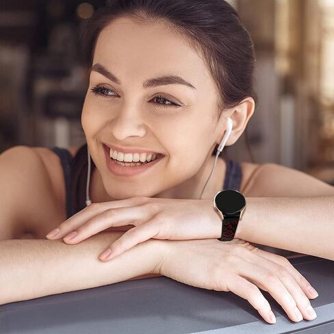 نطاقات محفورة النمر النحيف متوافقة مع Samsung Galaxy Watch 7/Fe/6/5/4 Band 40mm 44mm ، Galaxy Watch 6/4 Classic/Woth in Saudi Arabia