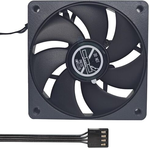 3D المطبوعة 4070 المعدلة المعدلة 90 مم 9615 PWM 4PIN ، 4800RPM FDB المحمل ، حجم الهواء العالي ، ITX PC عالية الأداء ل 9215/9015 CASE COODER (عكس) in Kuwait