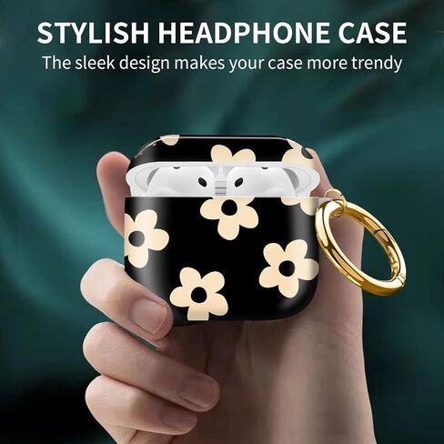 for AirPods 4 Case, Cute AirPod 4th Generation Cases Cover for Women Girly with Gold Keychain for AirPod 4 Cover 2024 (Cute Mushroom Moon Butterfly) in Saudi Arabia
