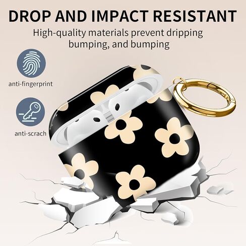 for AirPods 4 Case, Cute AirPod 4th Generation Cases Cover for Women Girly with Gold Keychain for AirPod 4 Cover 2024 (Cute Mushroom Moon Butterfly) in Saudi Arabia