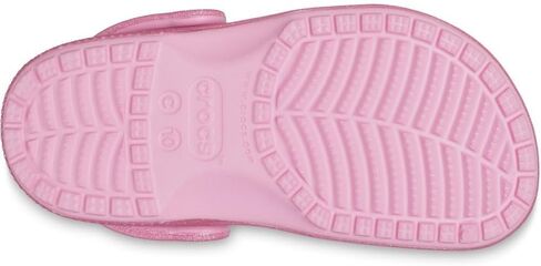 Crocs Classic Glitter Clog (Toddler) Black Glitter 5 Toddler M in Saudi Arabia