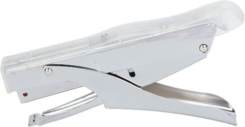 Hand Held Stapler, Office stapling Machine Paper, stapling Machine Paper Stapler Mini Stapler for Factories Schools Offices Warehouses (Transparent) in Saudi Arabia
