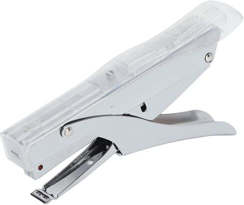 Hand Held Stapler, Office stapling Machine Paper, stapling Machine Paper Stapler Mini Stapler for Factories Schools Offices Warehouses (Transparent) in Saudi Arabia