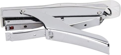 Hand Held Stapler, Office stapling Machine Paper, stapling Machine Paper Stapler Mini Stapler for Factories Schools Offices Warehouses (Transparent) in Saudi Arabia