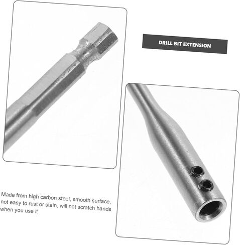 SOLUSTRE 1 مجموعة الحفر تمديد قضيب أداة اليد 1/8 لقم مثقاب حامل بت المتوسع قضيب مثقاب موسع مجموعة بت تمديد شريط مجموعة بت تمديد مجموعة إطالة عالية الكربون الصلب in Kuwait