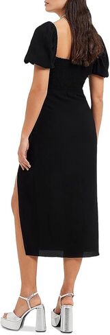 French Connection Women's Afina Verona Ruched Midi Dress in Kuwait