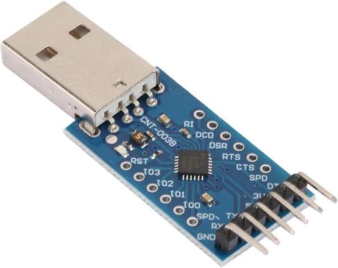 CP2104 USB إلى وحدة المحول التسلسلي لـ TTL UART 6-PIN مع سلك ، محول USB2.0 كامل السرعة محسّن in Saudi Arabia