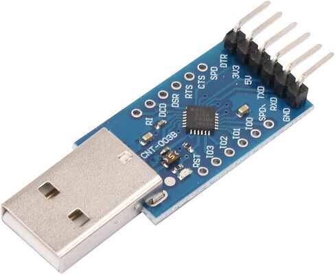 CP2104 USB إلى وحدة المحول التسلسلي لـ TTL UART 6-PIN مع سلك ، محول USB2.0 كامل السرعة محسّن in Saudi Arabia