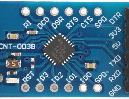 CP2104 USB إلى وحدة المحول التسلسلي لـ TTL UART 6-PIN مع سلك ، محول USB2.0 كامل السرعة محسّن in Saudi Arabia