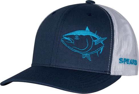 Bluefin Tuna Trucker Hat: Adjustable Snapback | Spearfishing | Fishing in Kuwait