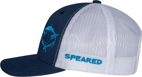 Bluefin Tuna Trucker Hat: Adjustable Snapback | Spearfishing | Fishing in Saudi Arabia