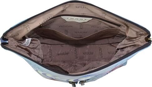 Anna by Anuschka Large Crossbody, Antique Hibiscus in Saudi Arabia