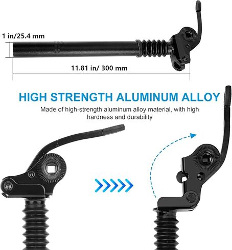 Bicycle Seat Post, 27.2mm Alumium Adjustable Seatpost Suspension Seat Post for Most Bicycle Mountain Bike Road Bike MTB MTN BMX Electric Bicycle in Saudi Arabia