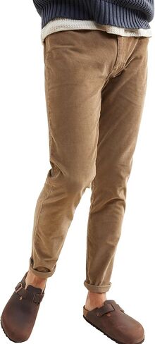 UpWest Men's Athletic Slim Cord Pant, Heath in Saudi Arabia