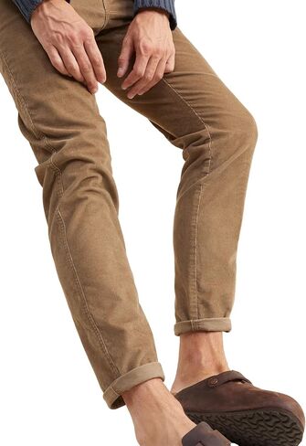 UpWest Men's Athletic Slim Cord Pant, Heath in Saudi Arabia