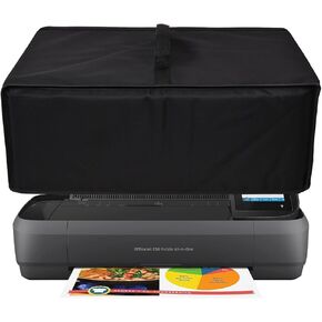 Printer Cover Anti-Static Heavy Duty Dustproof Waterproof Nylon Cover Protective Printer Cover Case for HP OfficeJet 250 All-in-One Portable Printer, Printer Lid (9.45x15.75x3.54in)