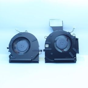 New Laptop CPU+GPU Cooling Fan Replacement for HP OMEN 16-b (Only for RTX 3050 Series GPU Laptop), P/N: M75483-001 M75485-001 (DC 5V Fan)