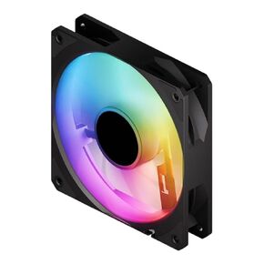 ARGB 120mm PWM Fan – High Performance 4-Pin PWM + 3-Pin Addressable RGB LED Quiet Case Fan, Adjustable Speed, for Gaming PC Case & CPU Cooling Foxtec