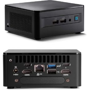 WEELIAO NUC 12 Pro NUC12WSHi5 Mini Desktop Home & Business Computer Mini PC 12th Gen Core i5-1250P, Intel Iris Xe Graphics,Wi-Fi 6E, Bluetooth 5.2,48GB RAM 1TB SSD,Windows11 Pro
