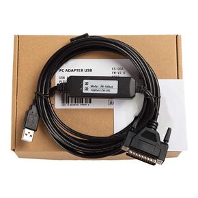 JW-100UA for USB Data Download Cable PLC Programming Cable DB25 pin Plug Gold-Plated Plug 3 Meters