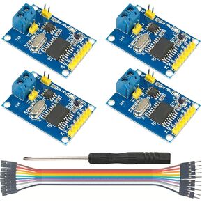 3pcs MCP2515 Can Bus Module SPI Protocol TJA1050 وحدة استقبال متوافقة مع Arduino AVR