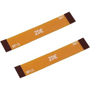 ZDE 2PCS 50mm 16pin 0.5mm Pitch PCIE FPC مرنة كابل مسطح متوافق مع Raspberry PI 5 PCI