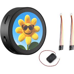 ESP32-S3 1.85inch Round Touch LCD Development Board, 360x360, Supports Wi-Fi & BLE 5, AI Speech, Smart Speaker Box, Support AI Interaction and Offline Voice Control, with 8Ω 2W Speaker