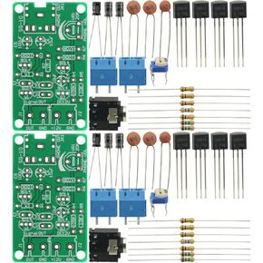 2pcs مولد إشارة الضوضاء البيضاء DIY KIT 2-channel الإخراج لاختبار الحرق على مولد ضوضاء الأرق
