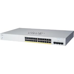 Cisco CBS220-24FP-4X 24-Port Gigabit PoE+ Managed Switch with SFP (Renewed)