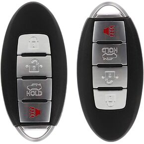 ECCPP CWTWB1U815 285E33SG0D 2-Pack keyless Entry Remote Replacement for 2013-2015 Fit for Nissan Sentra 1.8L 2013-2016 Fit for Nissan Versa 1.6L 4 Button
