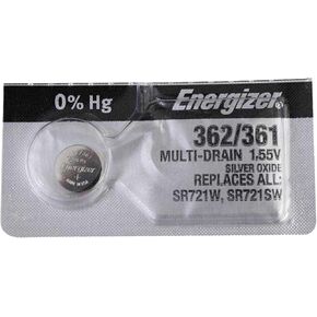 Energizer 361 362 Silver Oxide Watch Batteries SR721SW SR58